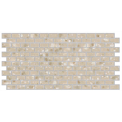 unglazed mosaic-0a94-cl-willow speckle-1" x 2" brick joint-porcelain-mosaic