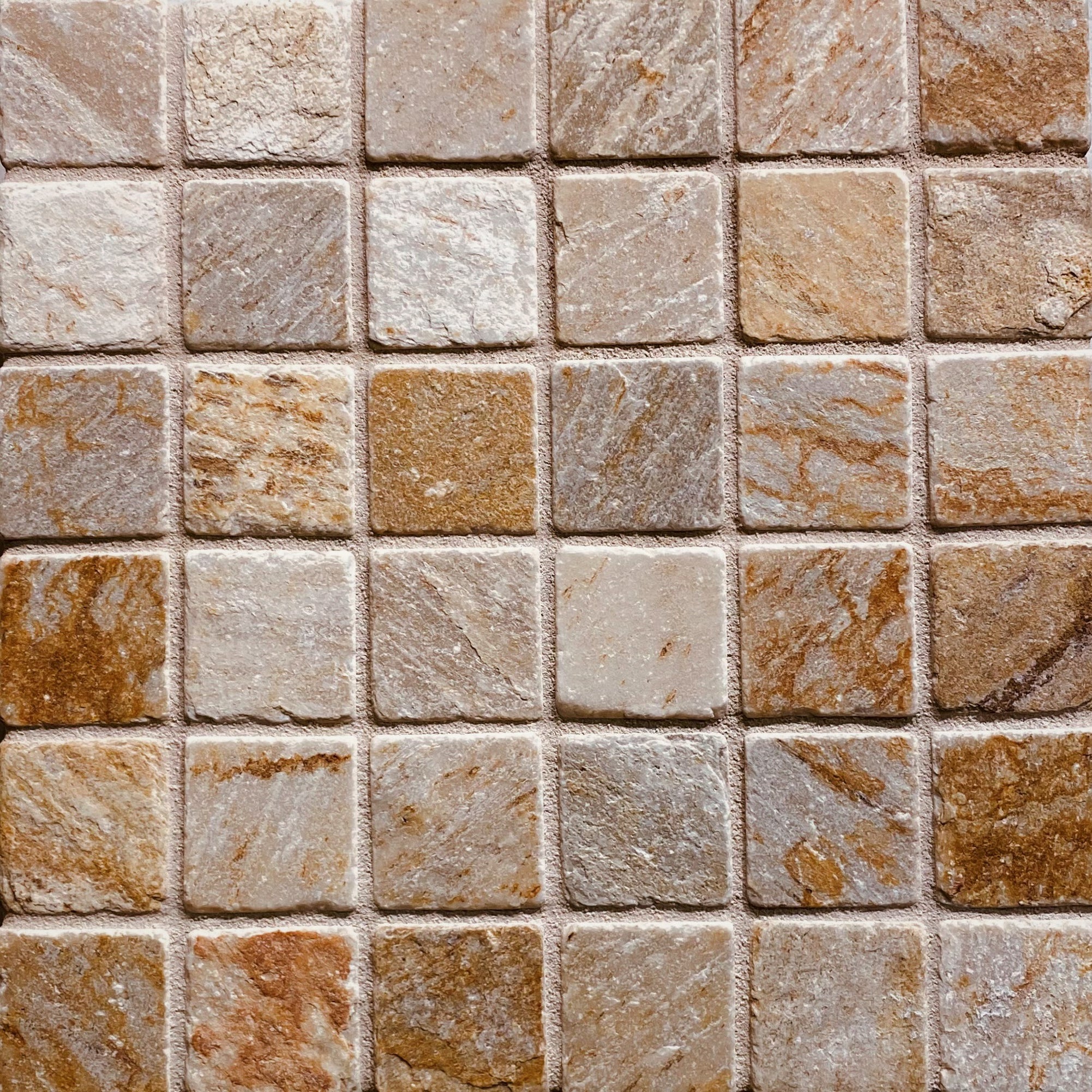 Woodridge Tumbled Quartzite Mosaic Lowest Price — Stone & Tile Shoppe