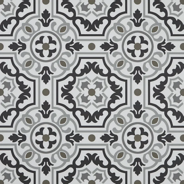 Silver Tapestry Wool Resilient Luxury Sheet Vinyl Pattern