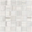 Full Sheet Sample - Mayfair Zebrino Grigio Basket Weave Porcelain Mosaic - 2" x 2" Matte