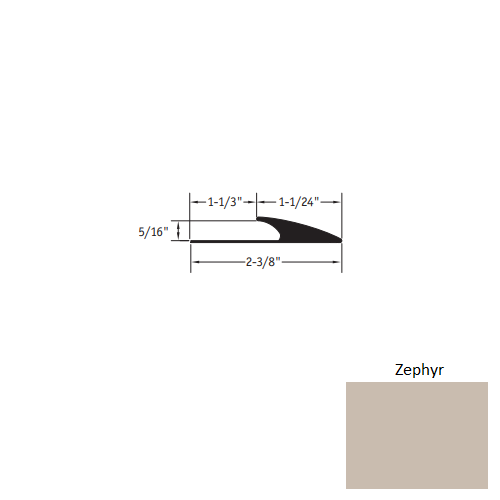 Johnsonite Zephyr EG-31-G