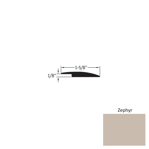 Sherry　TA.effects Montserrat Invicta Novel Taupe 0.6 in. Thick x 1.8 in. Wide