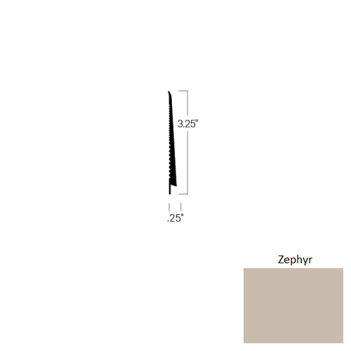 Johnsonite Zephyr TDC-31-3 1/4X75