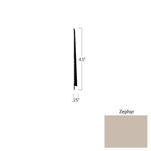 Johnsonite Zephyr TDC-31-4 1/2X75