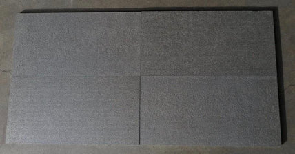 Flamed Absolute Black Granite Tile