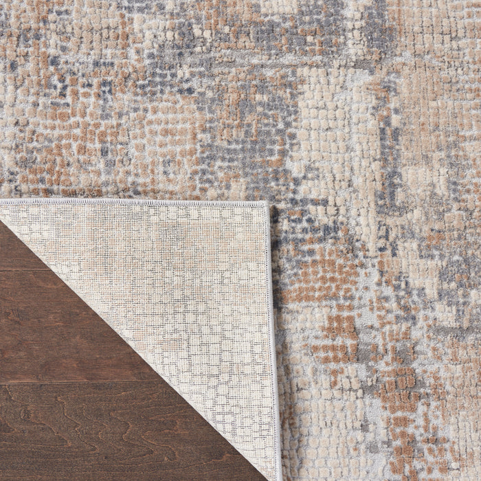 Rustic Textures Synthetic Fibers Beige / Grey BGEGY