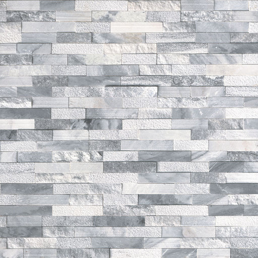 RockMount Stacked Stone Panel Alaska Gray Multi LPNLMALAGRY624-MULTI