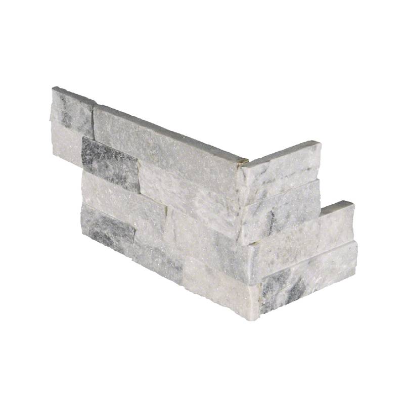 RockMount Stacked Stone Panel Alaska Gray LPNLMALAGRY618COR