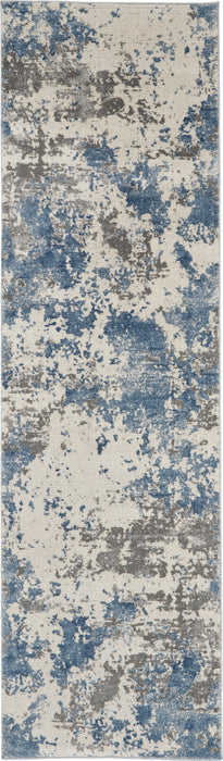 Rustic Textures Grey / Blue GRYBL