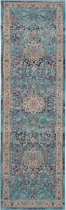 Vintage Kashan Blue BLUE