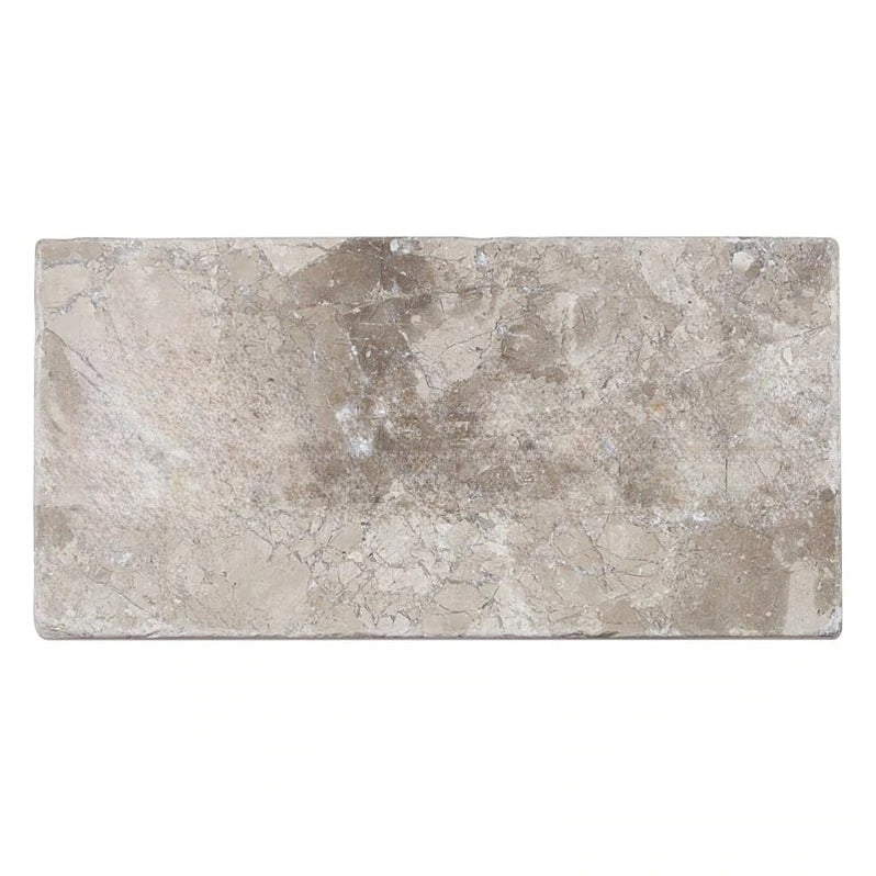 Atlantic Gray Tumbled Marble Tile Lowest Price — Stone & Tile Shoppe