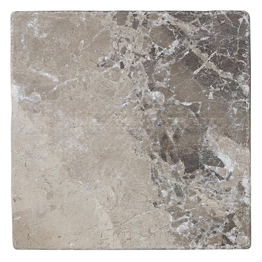 Atlantic Gray Marble Tile - 6" x 6" x 3/8" Tumbled