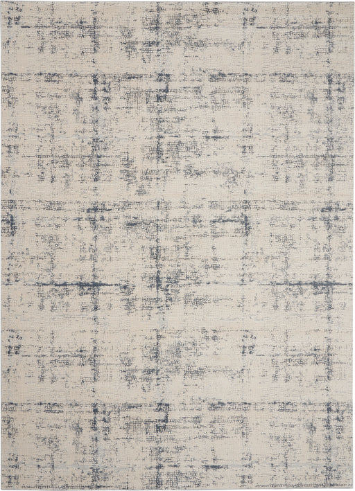 Rustic Textures Ivory / Blue IVBLU