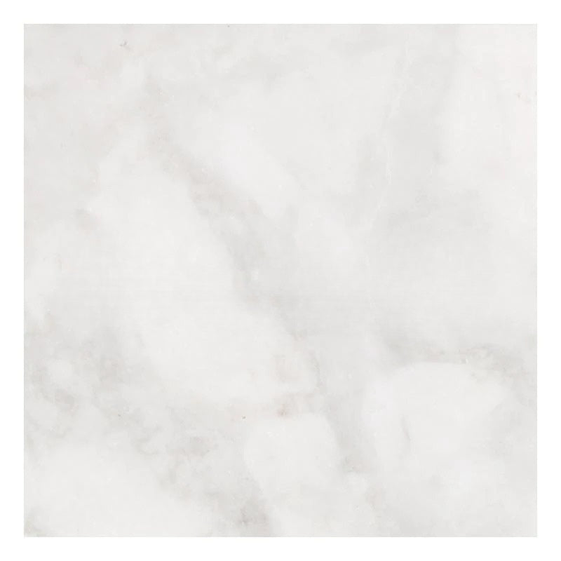 Full Tile Sample - Bianco Congelato Dolomite Tile - 3" x 6" x 3/8" Leather