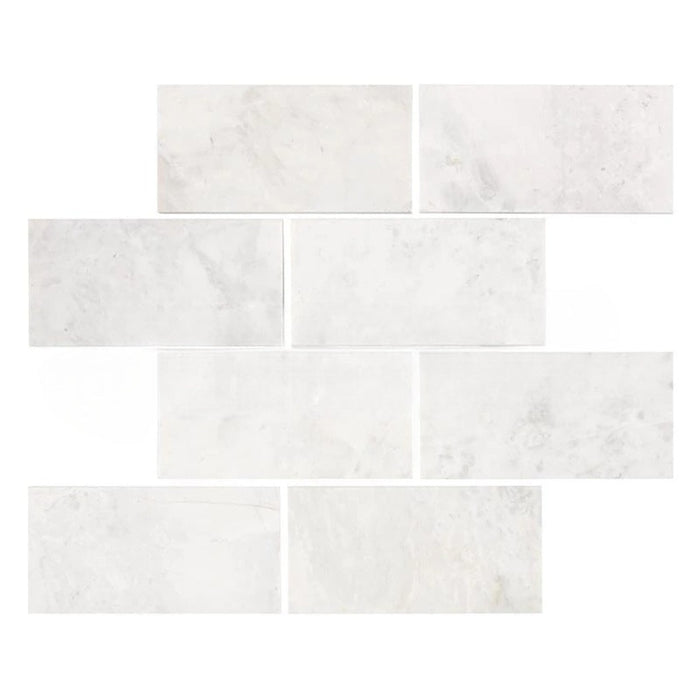 Bianco Congelato Dolomite Tile - Leather