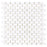 Bianco Dolomite Honed Marble Mosaic - 5/8" x 1 1/4" Baby Brick