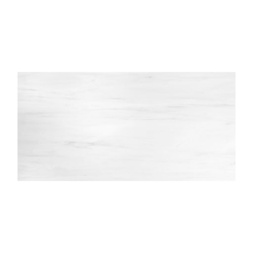 Full Tile Sample - Bianco Dolomite Marble Tile - 24" x 24" x 3/8" Polished