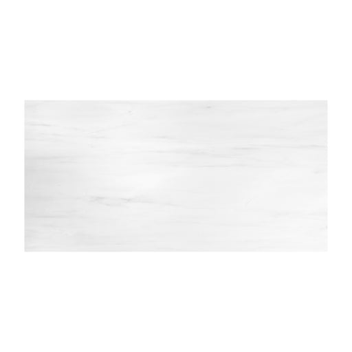 Full Tile Sample - Bianco Dolomite Marble Tile - 4" x 12" x 3/8" Honed