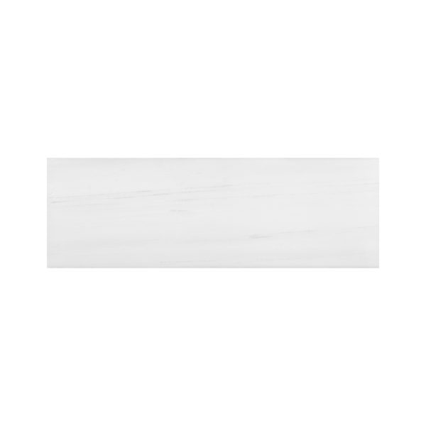 Bianco Dolomite Marble Tile - 12" x 24" x 3/8" Honed
