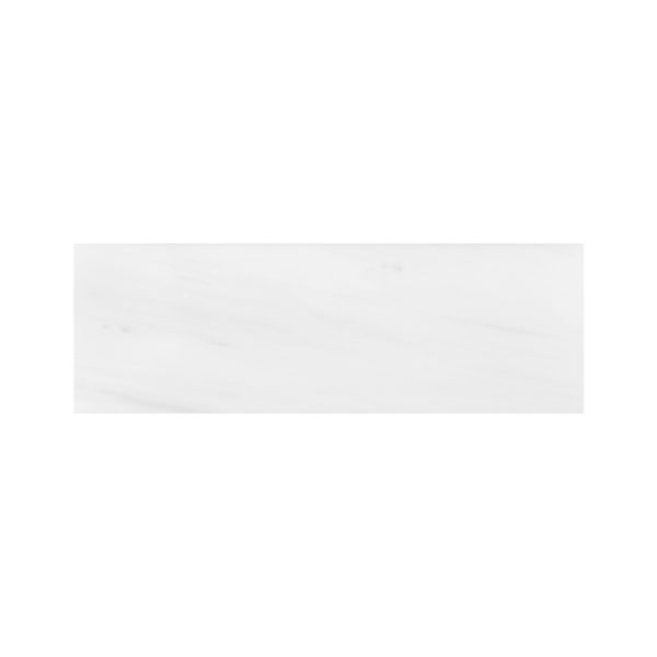 Bianco Dolomite Marble Tile - 12" x 24" x 3/8" Polished