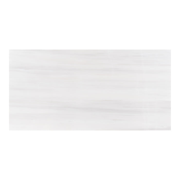 Bianco Dolomite Marble Tile - 12" x 24" x 3/8" Honed