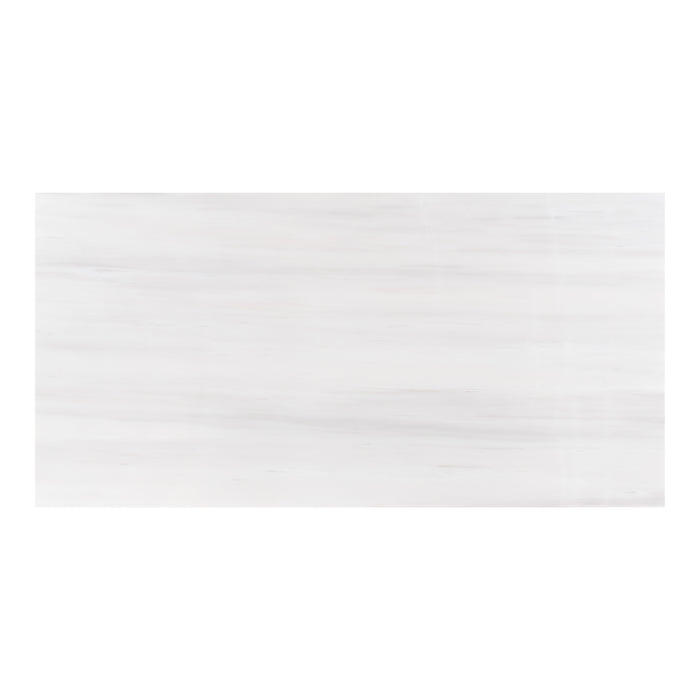 Bianco Dolomite Classic Marble Tile - 12" x 24" x 3/8" Honed