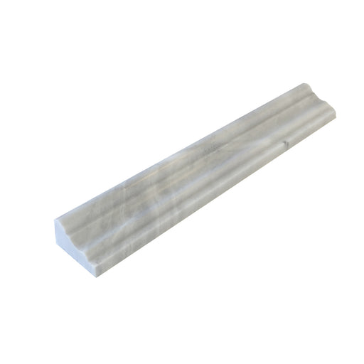Blue De Argentino Polished Marble Liner - 2" x 12" Crown (Mercer) Molding