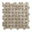Botticino Polished Marble Mosaic - 1" x 2" Basket Weave
