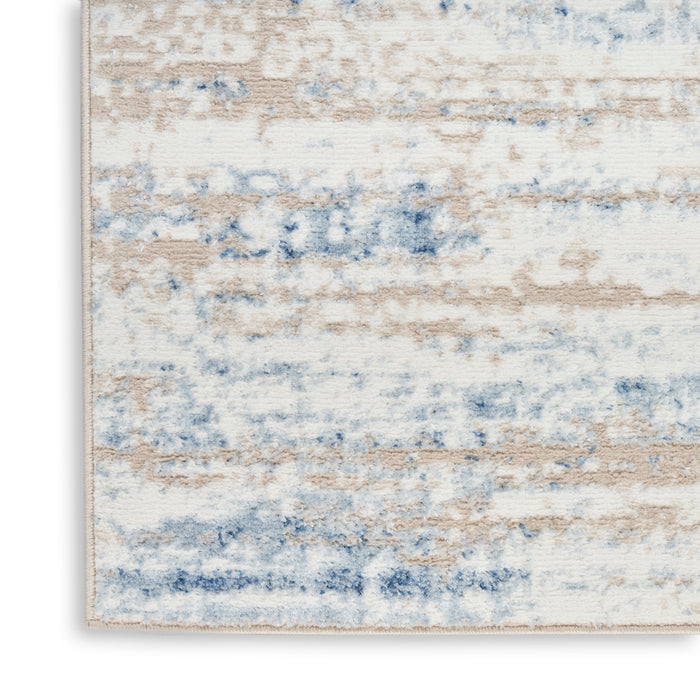 Fascination Ivory Blue IVBLU Polyester