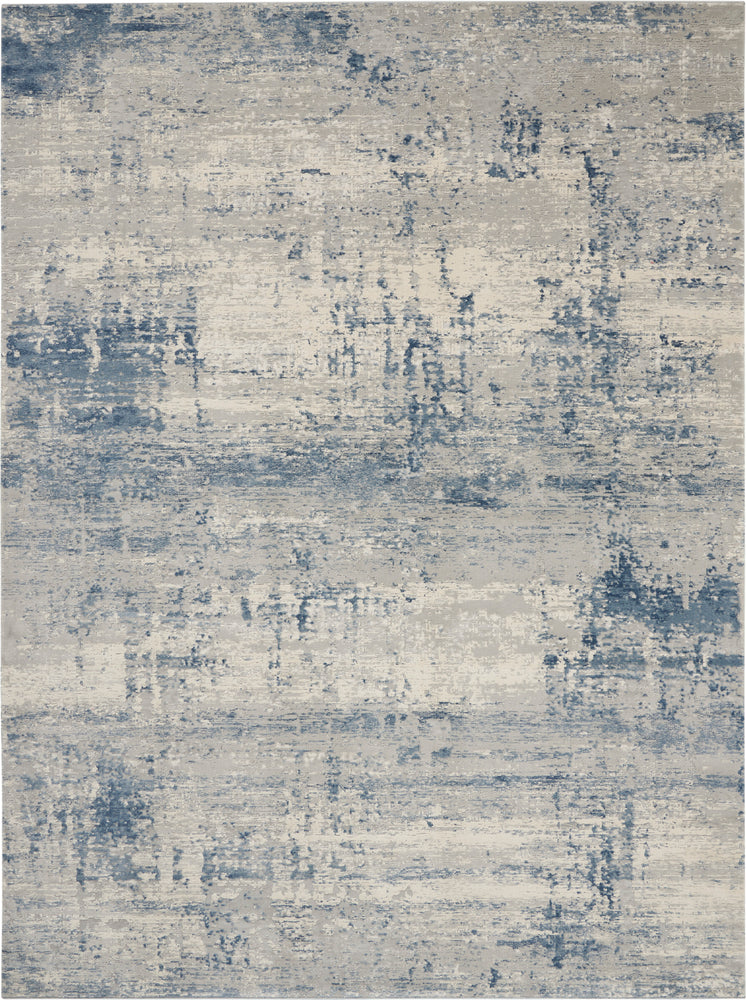 Rustic Textures Ivory Blue IVBLU