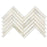 Calacatta Oliva Marble Mosaic - 1" x 6" Herringbone