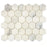 Calacatta Oliva Marble Mosaic - 2" Hexagon