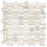 Calacatta Oliva Marble Mosaic - Basket Weave