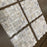 Calacatta Gold Polished Marble Mosaic - Basket Weave with Calacatta Gold Dots 