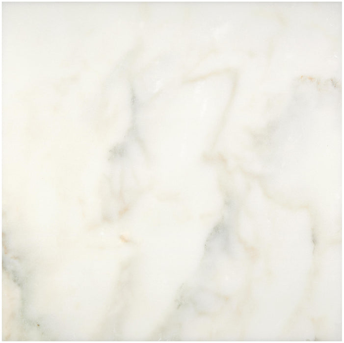 Full Tile Sample - Calacatta Oliva Marble Tile - 12" x 12" x 3/8" Honed