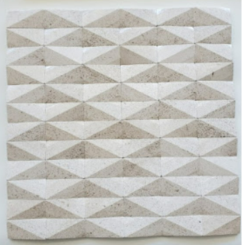Camargo Limestone Mosaic - 1" x 2" Diamante Polished