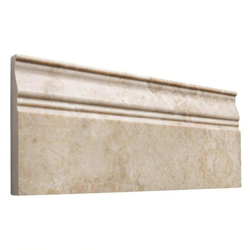 Cappuccino Marble Baseboard - 4 3/4" x 12"