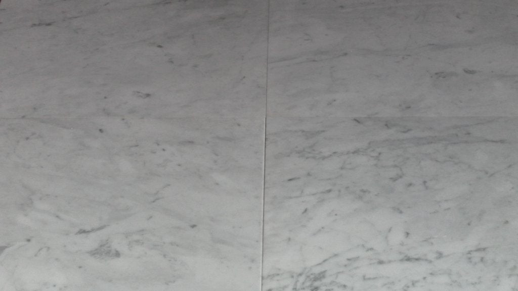 Polished Carrara Venatino Marble Tile - 24" x 24" x 3/8" 