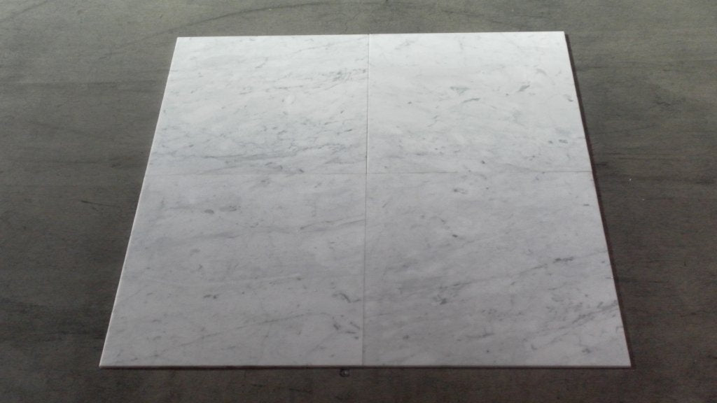 Carrara Venatino Marble Tile - 24" x 24" x 3/8"