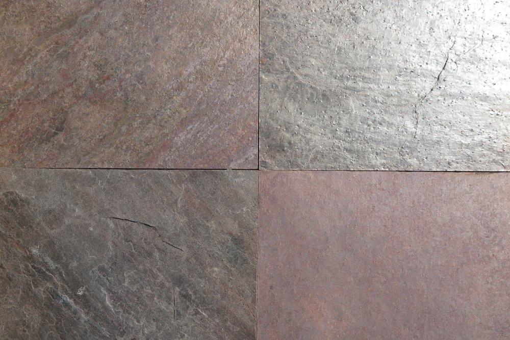 Natural Cleft Face & Back Copper Slate Tile