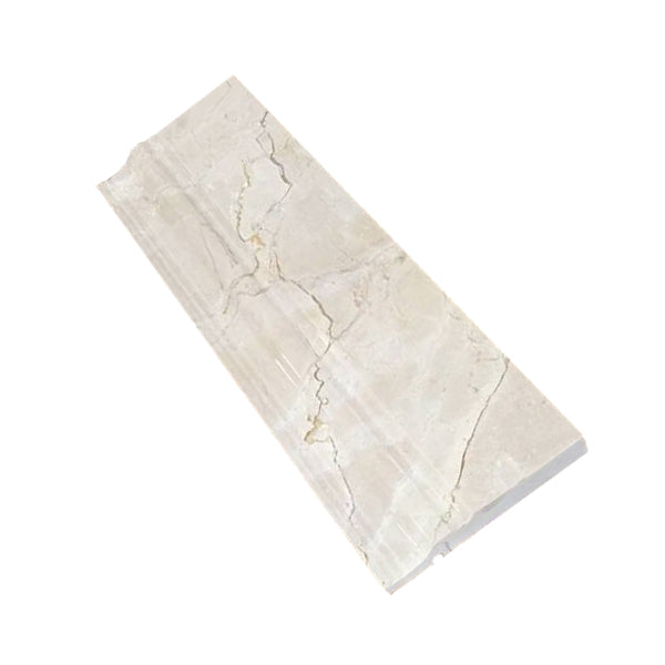 Crema Marfil Marble Baseboard - 4" x 12"