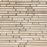 Crema Marfil Marble Mosaic - Bamboo Sticks
