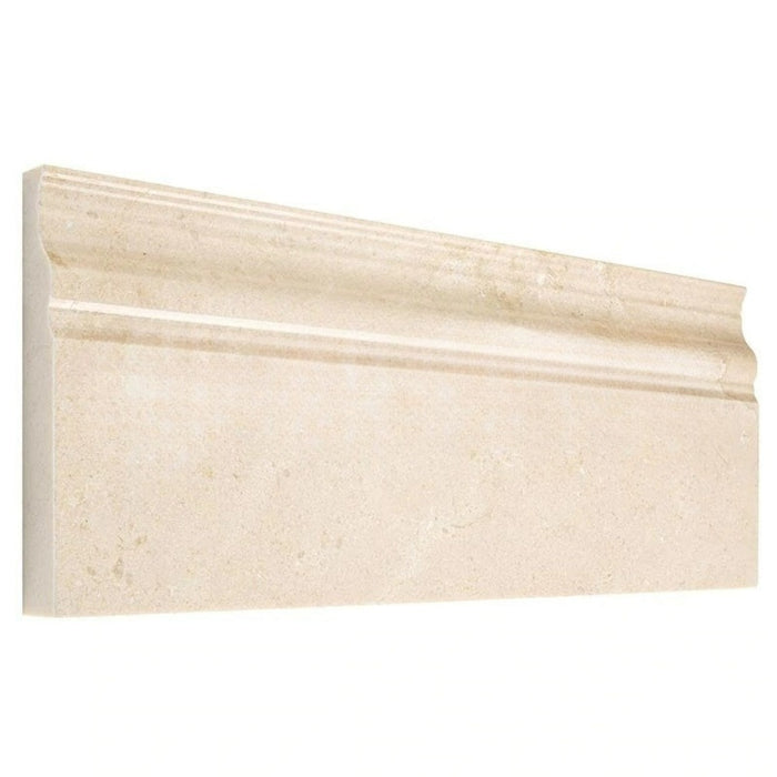 Crema Marfil Marble Baseboard - 4 3/4" x 12"