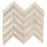 Crema Marfil Marble Mosaic - Large Chevron Polished