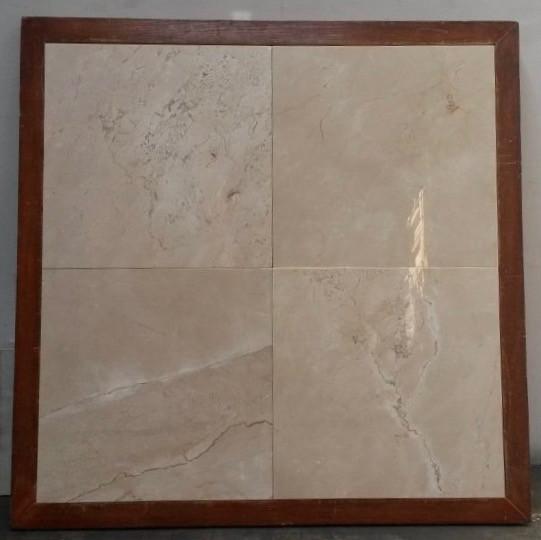Crema Marfil Classico Marble Tile - 24" x 24" x 5/8" Polished