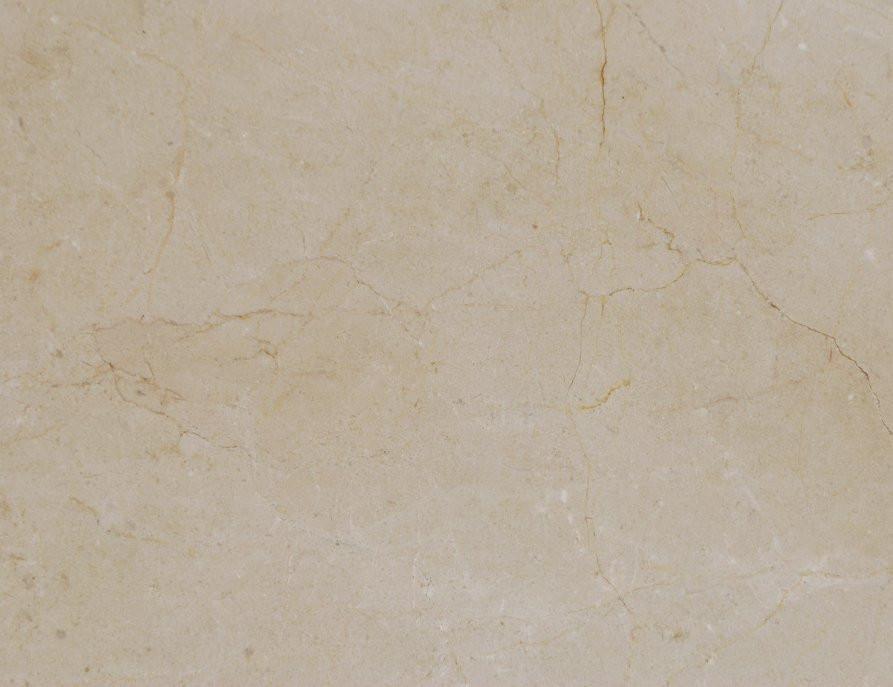Full Tile Sample - Crema Marfil Standard Marble Tile - 6" x 12" x 3/8" Polished
