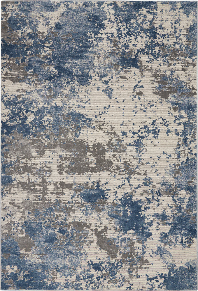 Rustic Textures Grey / Blue GRYBL