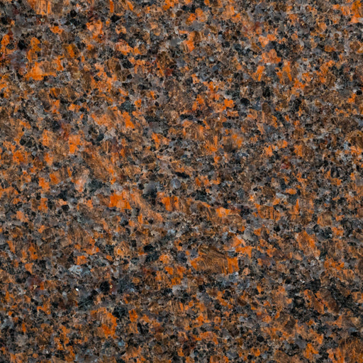 Dakota Mahogany Granite Tile - 12" x 12" x 3/8" Polished
