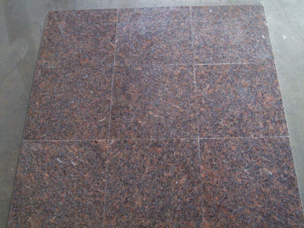 Dakota Mahogany Granite Tile - Polished | Stone & Tile Shoppe