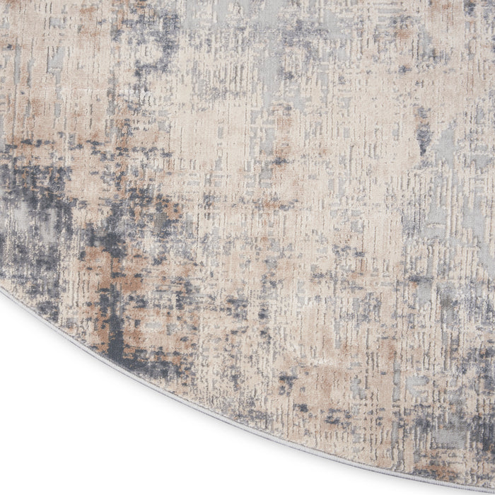 Rustic Textures Grey / Beige GRYBG Synthetic Fibers